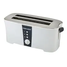 BLACK+DECKER ET124 1350W Cool Touch 4 Slice Toaster