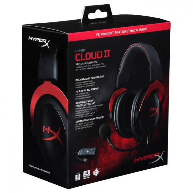 HyperX Cloud II Gaming Headset