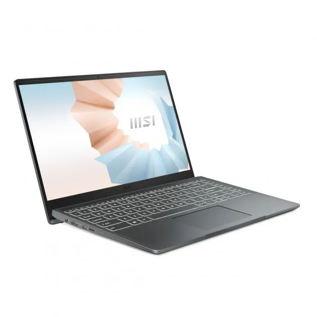 MSI Modern 14 B11MOU Laptop i3 11th Gen 8GB RAM 256GB SSD UHD Graphics Carbon Grey