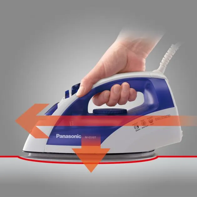 Panasonic Steam Iron NI-E510T - 2320W, Steam & Spray Function