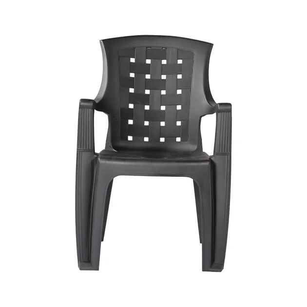 VINTAGE Plastic Chair - PF-VIN-CHR-BL-S (Black)