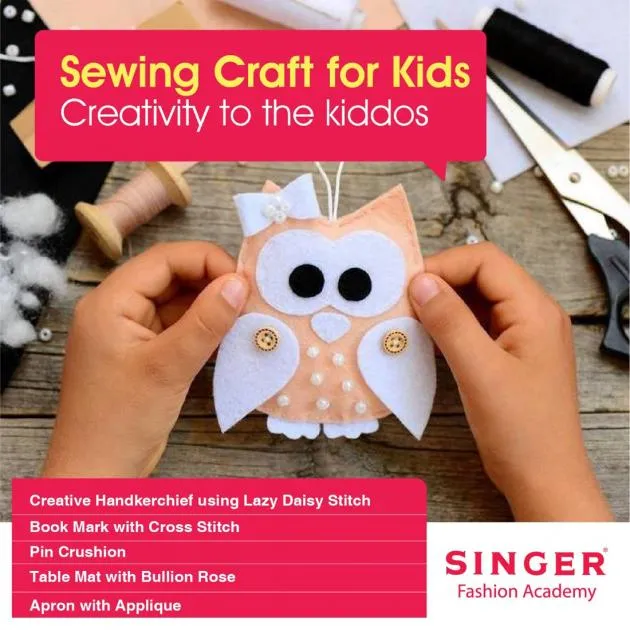 Singer Fashion Academy Sewing Craft For Kids Course