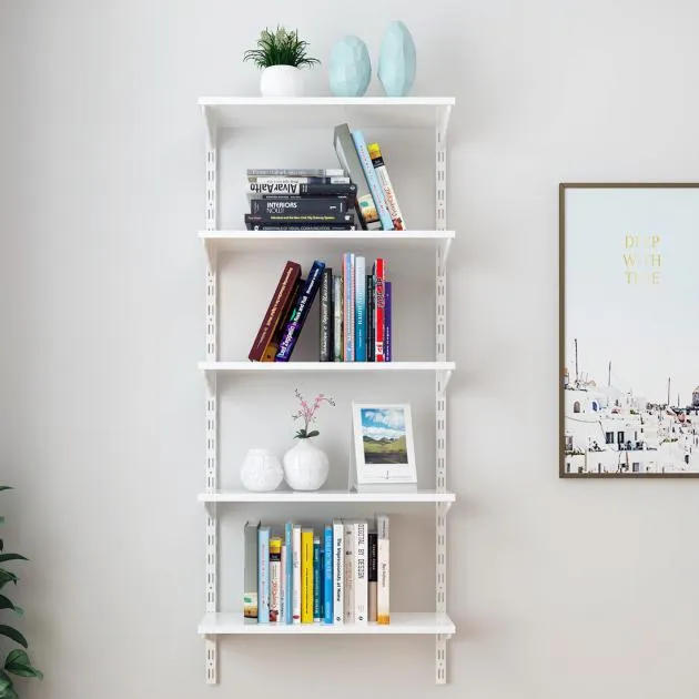 Kito Smart Storage - Wall Rail, Wood Shelf
