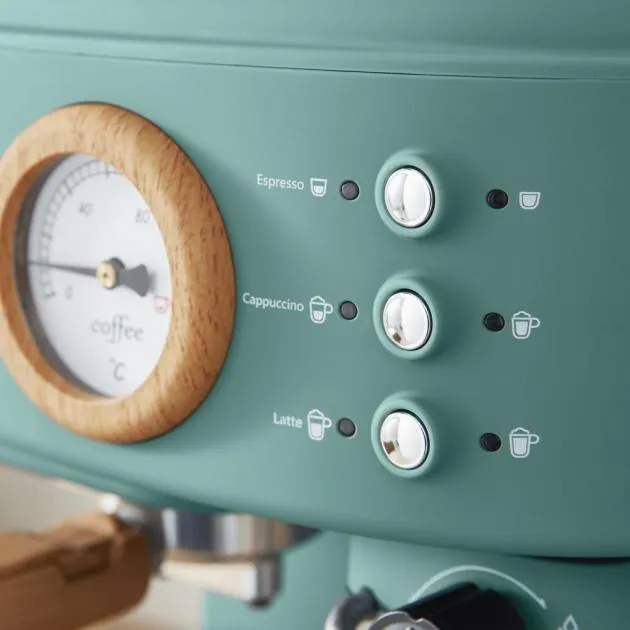 Swan Nordic Pump Espresso Coffee Machine SK22150GREN - 1100W, (Green)