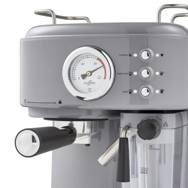 Swan Nordic Pump Espresso Coffee Machine SK22150GRY - 1100W, (Grey)