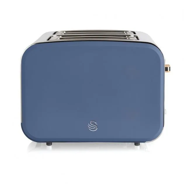 Swan 4 Slice Nordic Style Toaster ST14620BLUN (Blue)