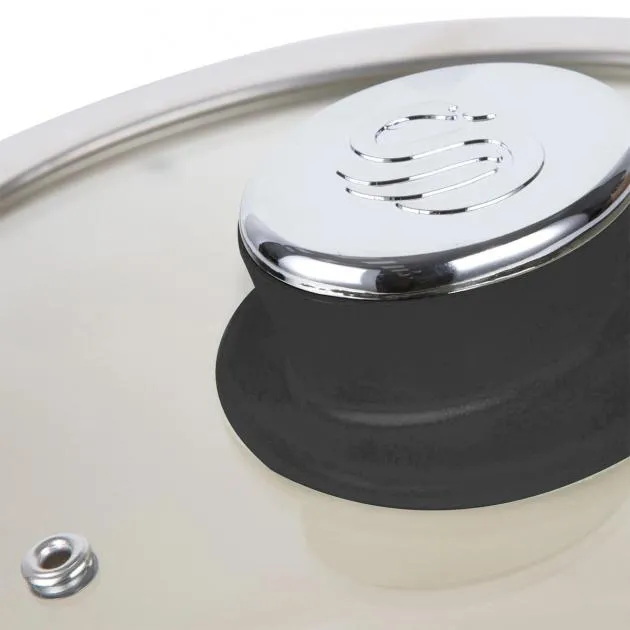 Swan Retro 5 Piece Cookware Set (Black)