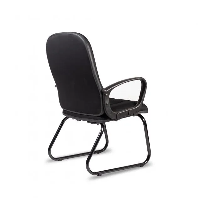 Fabric Mid Back Visitor Chair V003-BL-S - Black