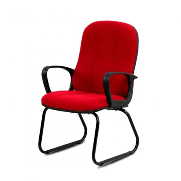 Fabric Mid Back Visitor Chair V003-MR-S - Maroon