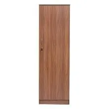 Billy Single Door Wardrobe - Cairo Walnut - LF-BILLY-SW-CRW-S
