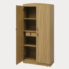 ECO 2 Door Wardrobe - Sahara Walnut