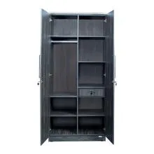 Silvery Wardrobe - Cathedrel Elm - LF-SLVY-W4A-CLM-S