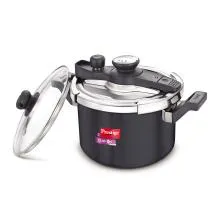 Prestige Svachh No mess Pressure Cooker Hard Anodised 5L
