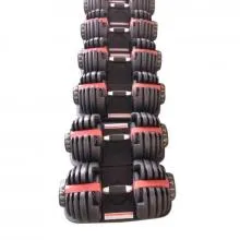 Quantum 90 Lb Quick Adjustable Dumbbell - Pair - QT-AJSTDBL-90