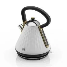 Swan Gatsby Pyramid Kettle (White)