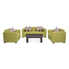 Cloud Sofa WFL-CLOUD-09 - Green Colour Fabric