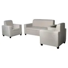 Monaco Sofa Beige Fabric