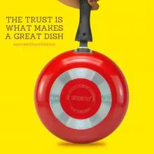 Bristo Non-Stick Fry Pan 24cm (BR-FP24)