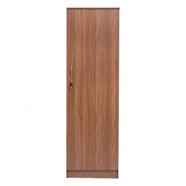 Billy Single Door Wardrobe - Cairo Walnut - LF-BILLY-SW-CRW-S