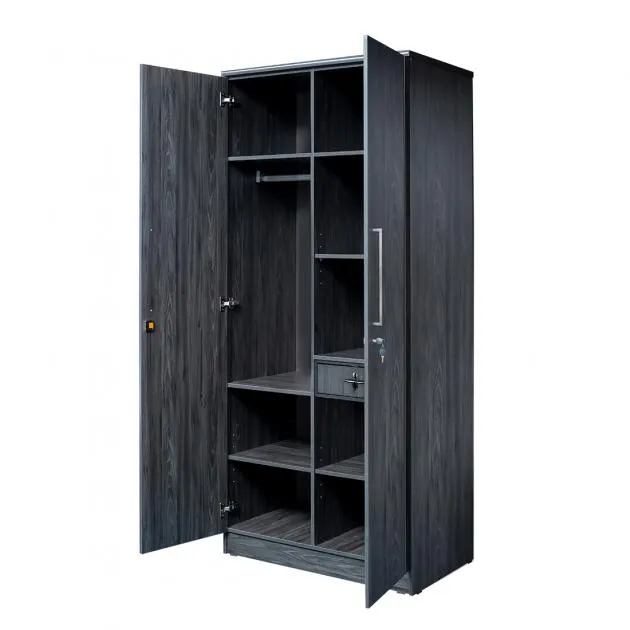 Silvery Wardrobe - Cathedrel Elm - LF-SLVY-W4A-CLM-S