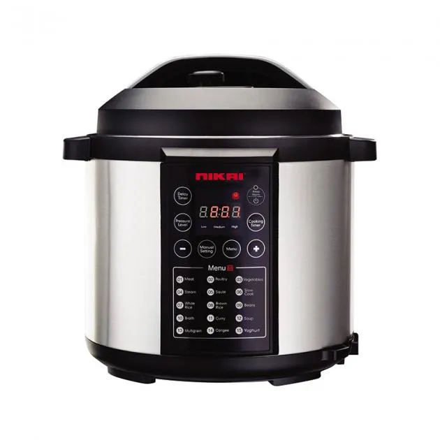 NIKAI Digital Electric Pressure Cooker NEP682D1 - 6L Capacity