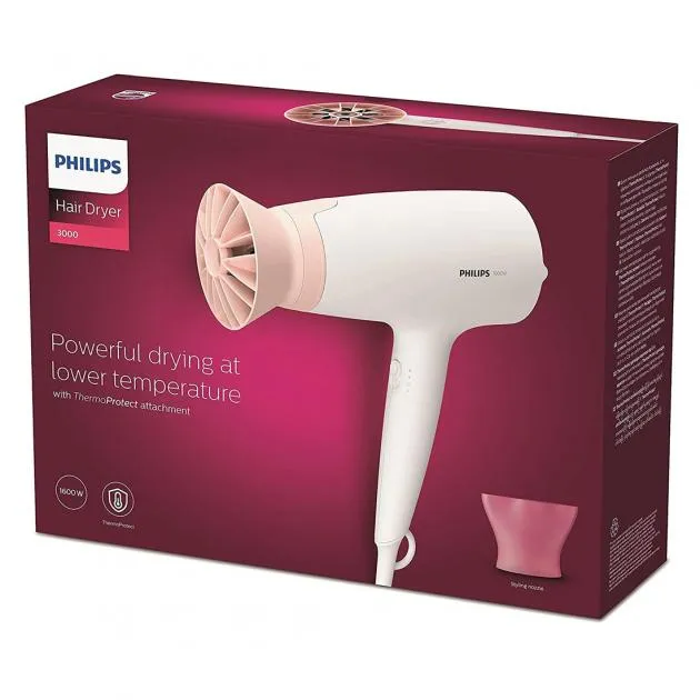 Philips 3000 Series Hair Dryer BHD300 - 1600W
