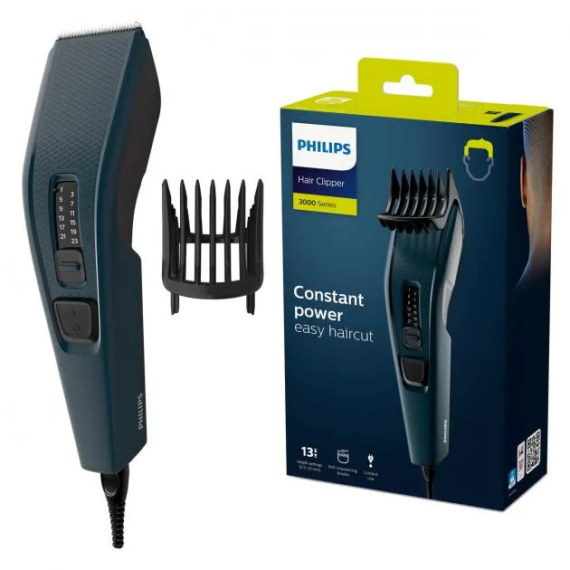 Philips Corded Hair Clipper Serious 3000 HC3505