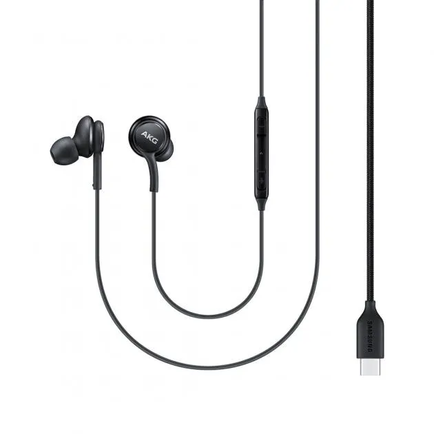 Samsung AKG Type C Earphones - EO-IC100BBEGWW (Black)