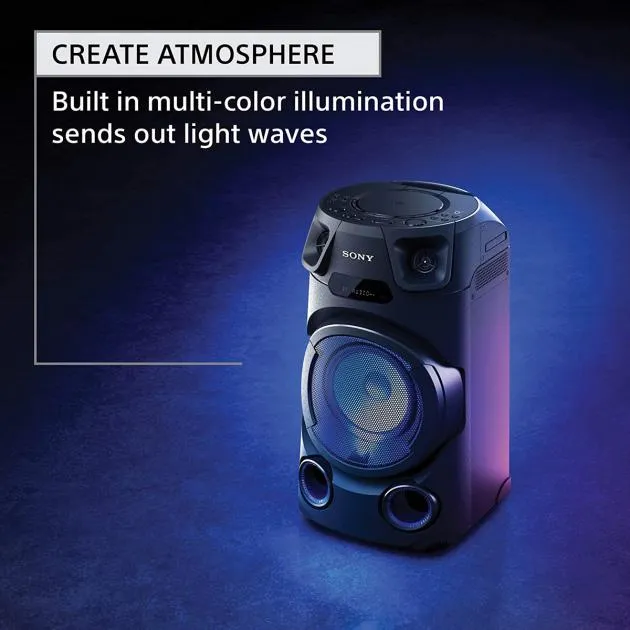 Sony V13 High-Power Party Speaker With Bluetooth® Technology