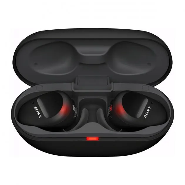 Sony WF-SP800N Wireless Noise Cancelling Headphone For Sports (Black)
