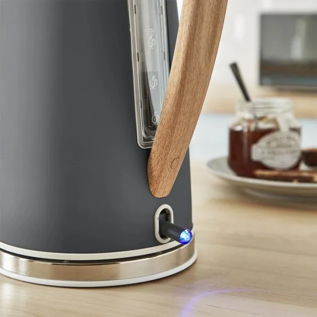 Swan 1.7L Nordic Style Cordless Kettle 3000W (Grey)