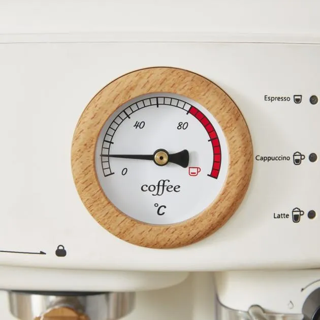 Swan Nordic Pump Espresso Coffee Machine SK22150WHTN - 1100W, (White)