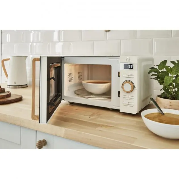 Swan 20L Nordic Digital Microwave 800W (White)