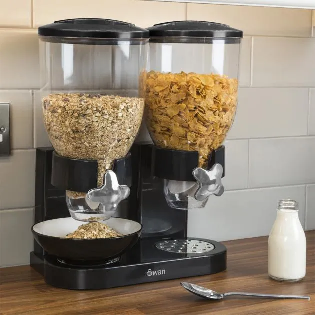 Swan Double Cereal Dispenser SWKA1070 - 3.5L 