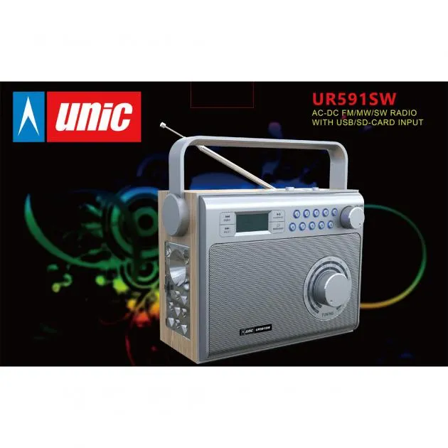 UNIC Portable Radio - 3 Band