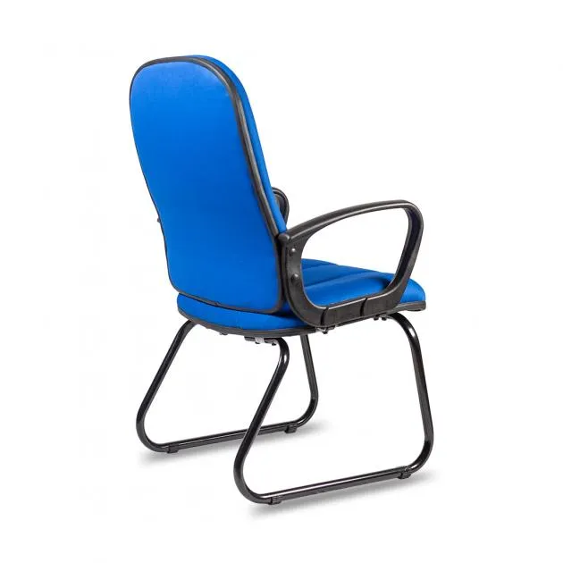Fabric Mid Back Visitor Chair V003-BU-S - Blue