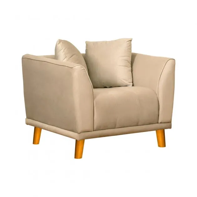 Triton Sofa Single Seater (Beige) (WF-TRITON-06-1S-S)