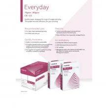 Fujifilm A4 80gsm White Multipurpose Paper - 500 Sheets, White (AONE-A4PAPER-PACK)