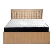 Imperial Queen Size Bed - LF-IMP-BDQ-SHW-S (Sahara Walnut)
