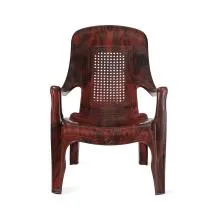 Comfort Sunny Plastic Chair - Rose Wood (COM-SNY-RW)