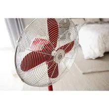 Swan Retro 16 Inch Stand Fan (Red)