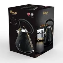 Swan Gatsby Pyramid Kettle (Black)