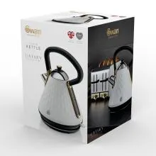 Swan Gatsby Pyramid Kettle (White)
