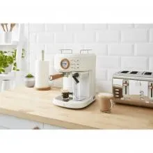 Swan Nordic Pump Espresso Coffee Machine SK22150WHTN - 1100W, (White)